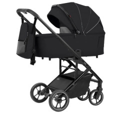 Коляска універсальна CARRELLO Alfa CRL-6507 (2in1) Midnight Black /1/