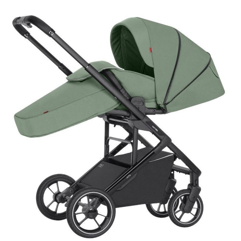 Коляска універсальна CARRELLO Alfa CRL-6507 (2in1) Midnight Black /1/