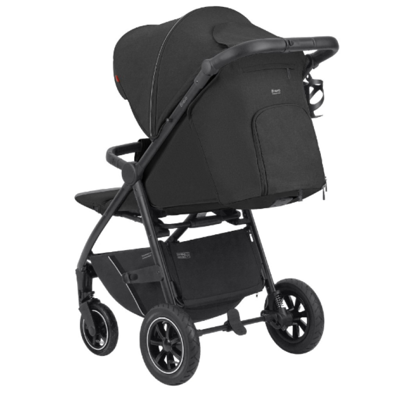 Прогулянкова коляска CARRELLO Bravo CRL-5512 Pure Black NF /1/