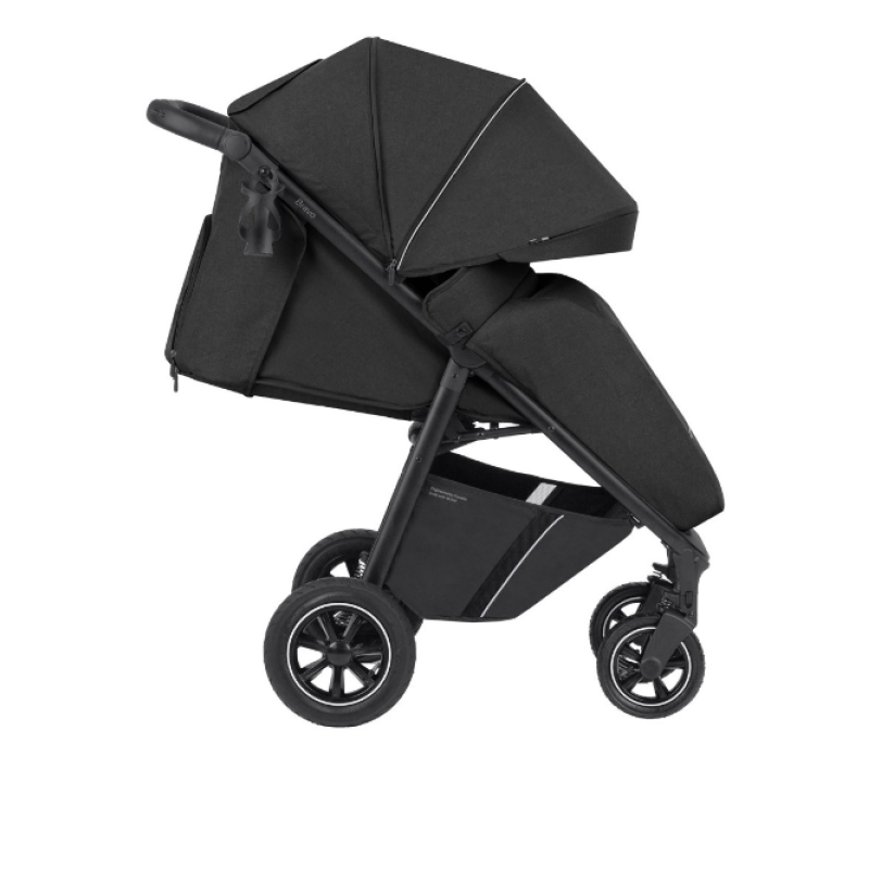 Прогулянкова коляска CARRELLO Bravo CRL-5512 Pure Black NF /1/