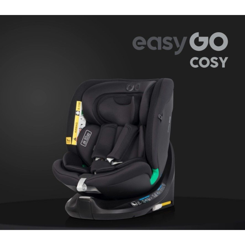 Автокрісло EasyGo Cosy izofix 0-36 Ink