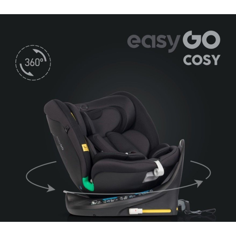 Автокрісло EasyGo Cosy izofix 0-36 Ink