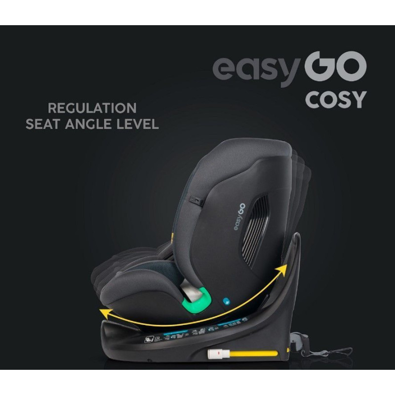 Автокрісло EasyGo Cosy izofix 0-36 Ink
