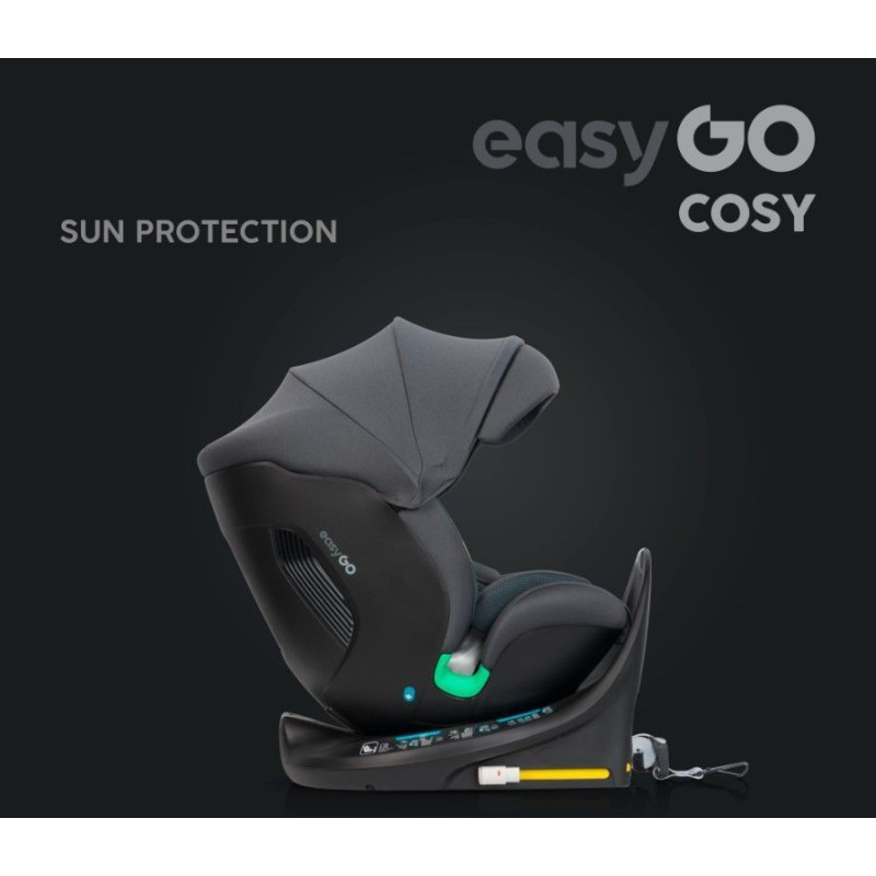 Автокрісло EasyGo Cosy izofix 0-36 Ink