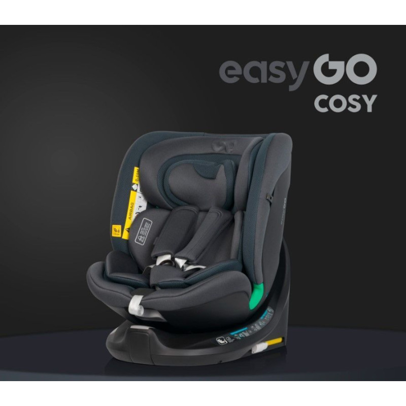 Автокрісло EasyGo Cosy izofix 0-36 Granito