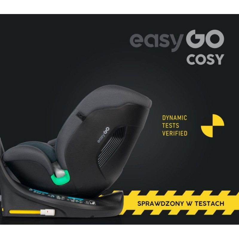 Автокрісло EasyGo Cosy izofix 0-36 Granito