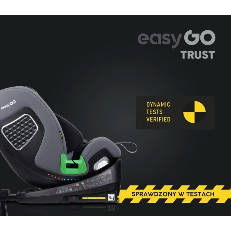 Автокрісло EasyGo Trust 0-25 ізофікс Taupe