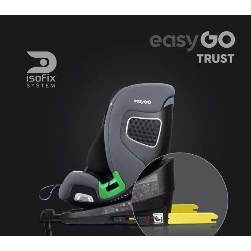 Автокрісло EasyGo Trust 0-25 ізофікс Taupe