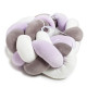 Бампер - косичка Twins 3-х прядна 220 см 2020-K3-220-11, violet, лаванда