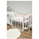 Бампер - косичка Twins 4-х прядна 200 см 2020-K4-200-24202, powder pink/ecru