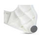 Складана силіконова ванна Colibro Space White/Grey