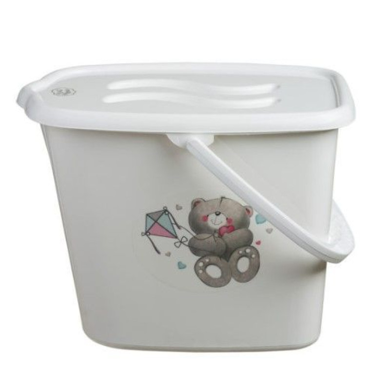 Відерко для памперсів Maltex Bears 2145_60, white, білий