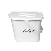 Відерко для памперсів Maltex Lulu 3517_60, white/black, білий/чорний