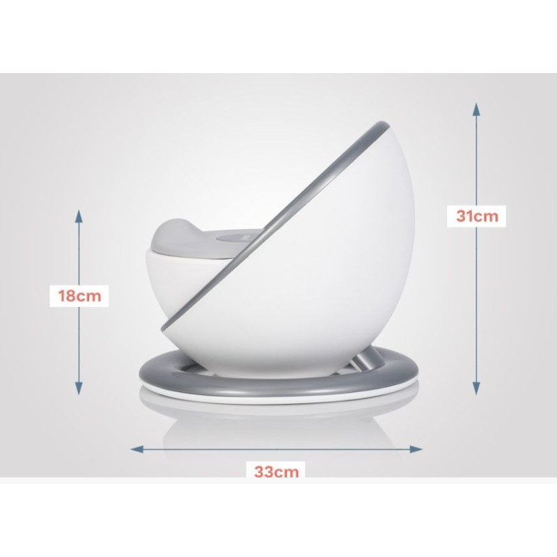 Горщик Colibro Elisse Silver