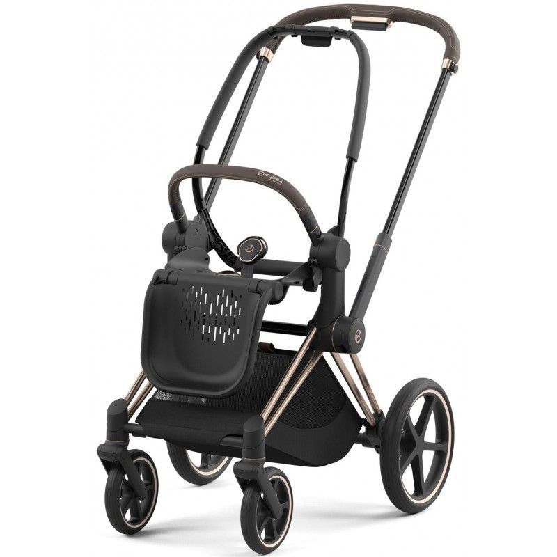 Коляска 2 в 1 Cybex Priam 4.0 Rose Gold Cozy beige