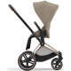 Коляска 2 в 1 Cybex Priam 4.0 Rose Gold Cozy beige