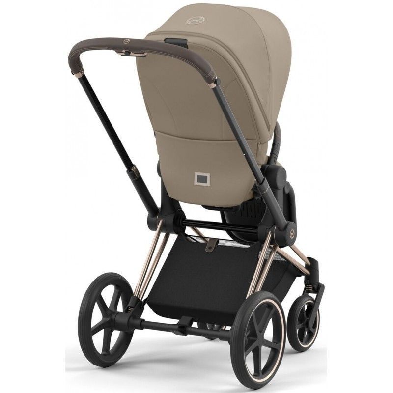 Коляска 2 в 1 Cybex Priam 4.0 Rose Gold Cozy beige