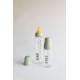 Скляна дитяча пляшечка BIBS Baby Glass Bottle повний комплект 225 мл – Sage