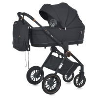 Дитяча коляска 2 в 1 ElCamino ME 1100-1 ERA Black Ink