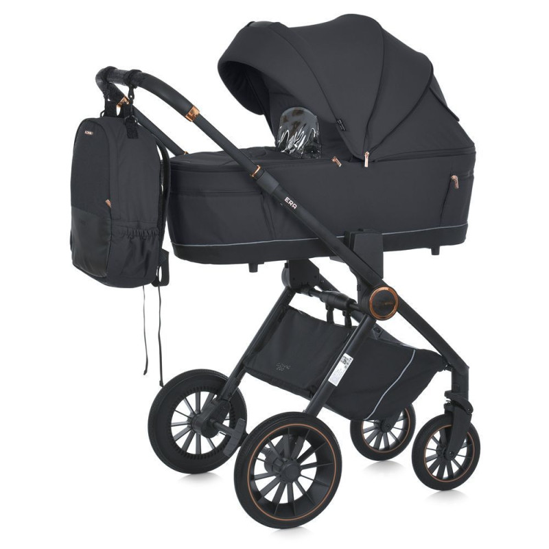 Дитяча коляска 2 в 1 ElCamino ME 1100-1 ERA Black Ink