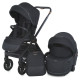 Дитяча коляска 2 в 1 ElCamino ME 1100-1 ERA Black Ink