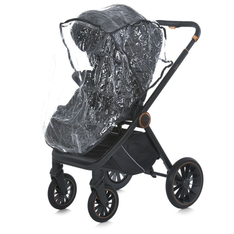 Дитяча коляска 2 в 1 ElCamino ME 1100-1 ERA Black Ink