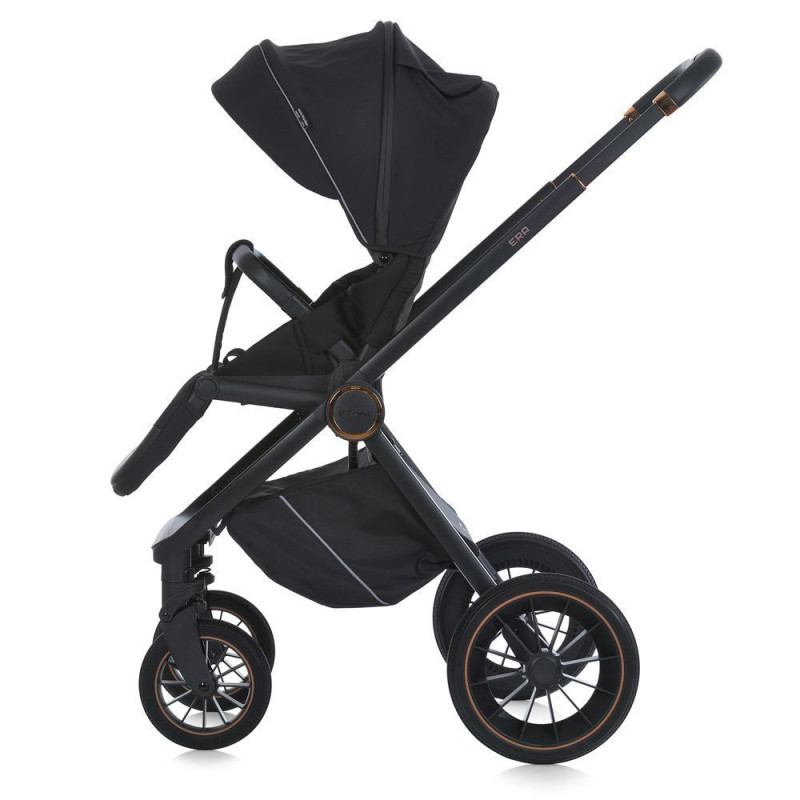 Дитяча коляска 2 в 1 ElCamino ME 1100-1 ERA Black Ink