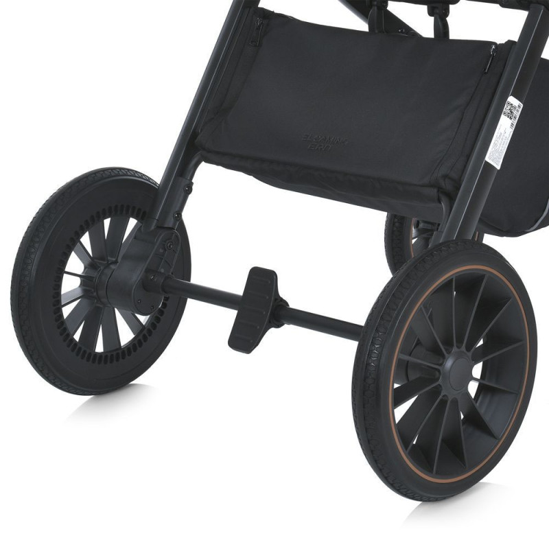 Дитяча коляска 2 в 1 ElCamino ME 1100-1 ERA Black Ink