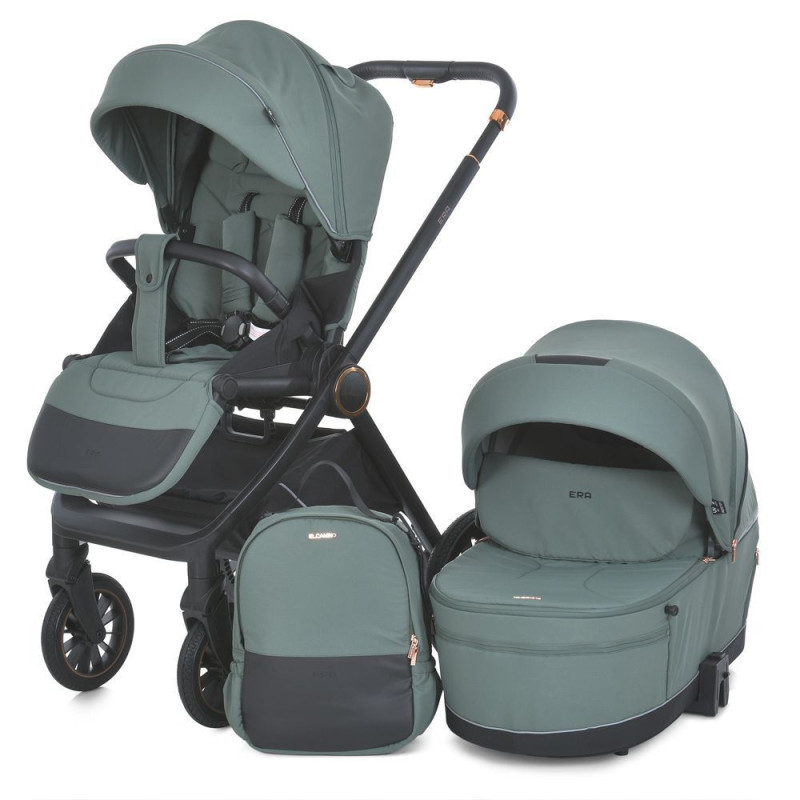 Дитяча коляска 2 в 1 ElCamino ME 1100-1 ERA Khaki Green