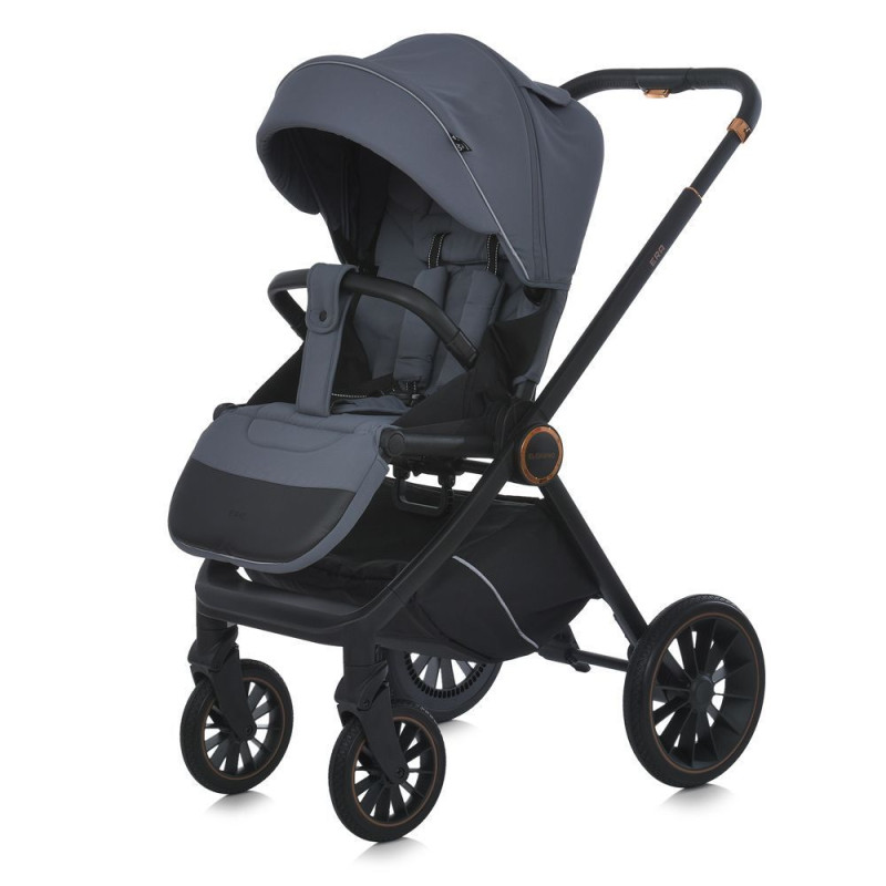 Дитяча коляска 2 в 1 ElCamino ME 1100-1 ERA Ultimate Gray
