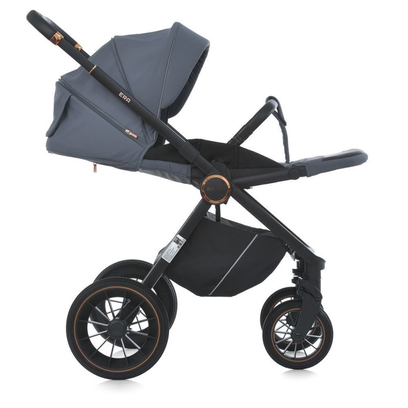 Дитяча коляска 2 в 1 ElCamino ME 1100-1 ERA Ultimate Gray