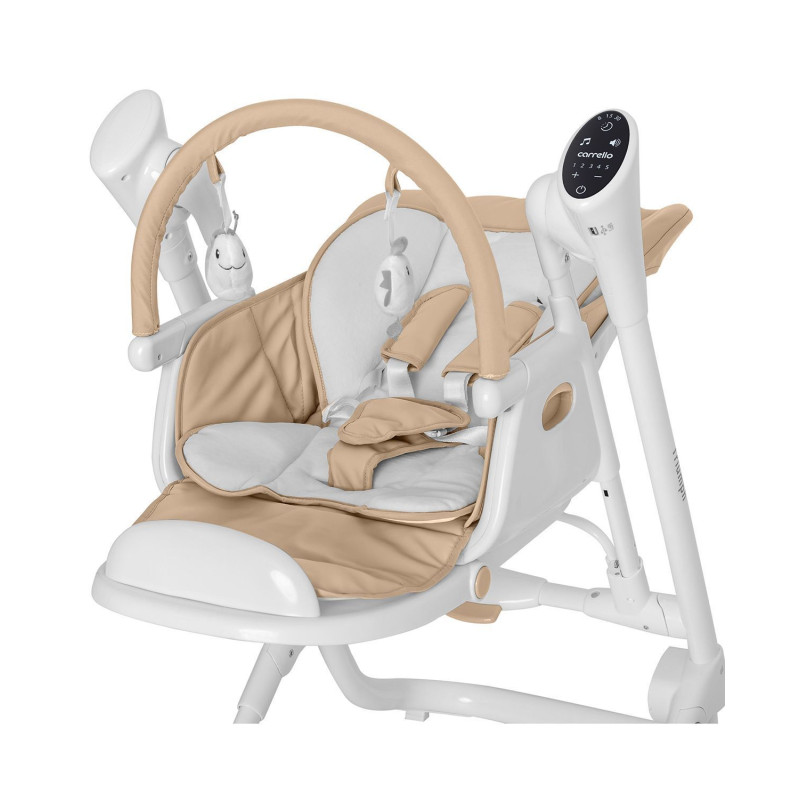 Стілець-гойдалка CARRELLO Triumph CRL-10302 Cocoa Brown сенсорна панель /1/ MOQ