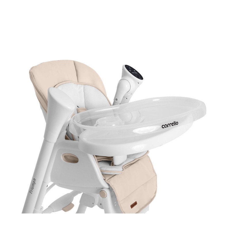 Стілець-гойдалка CARRELLO Triumph CRL-10302 Cream Beige сенсорна панель /1/ MOQ