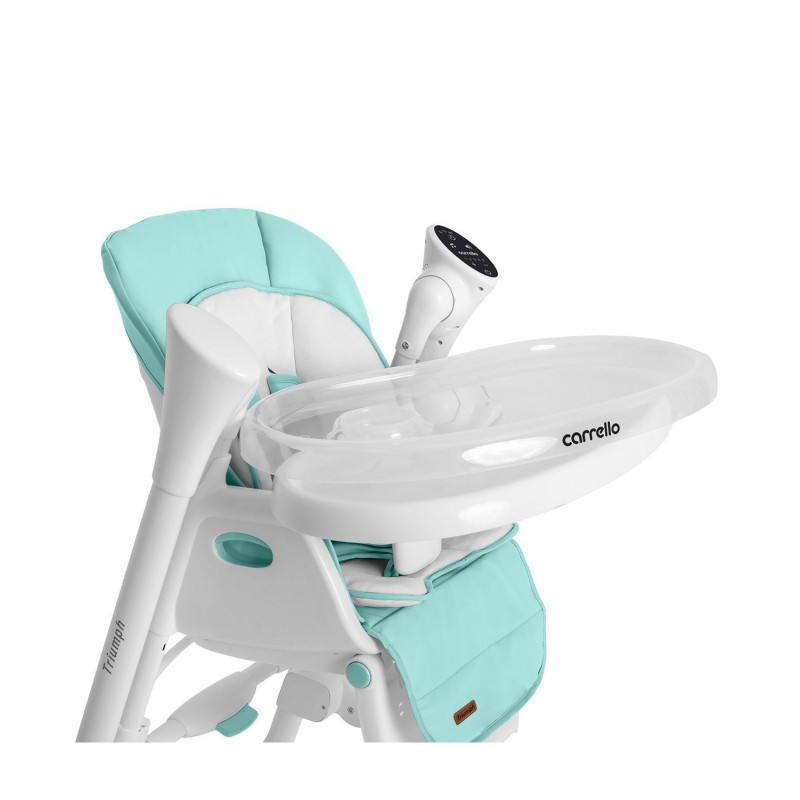 Стілець-гойдалка CARRELLO Triumph CRL-10302 Mint Green сенсорна панель /1/ MOQ