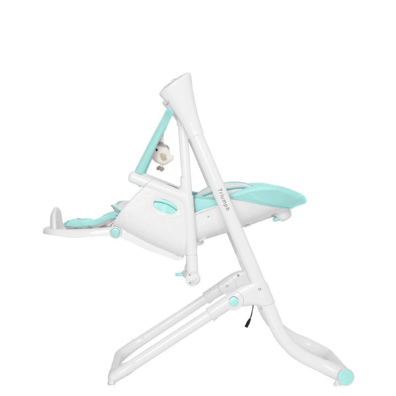 Стілець-гойдалка CARRELLO Triumph CRL-10302 Mint Green сенсорна панель /1/ MOQ
