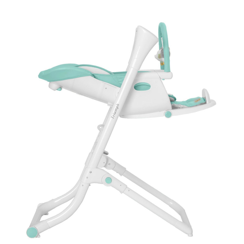 Стілець-гойдалка CARRELLO Triumph CRL-10302 Mint Green сенсорна панель /1/ MOQ