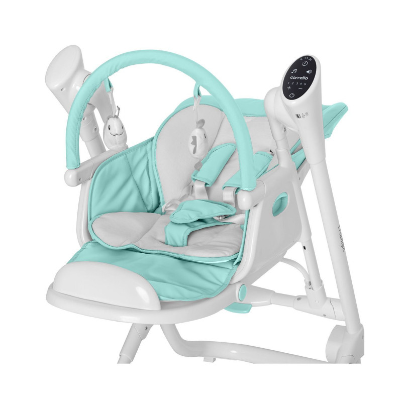 Стілець-гойдалка CARRELLO Triumph CRL-10302 Mint Green сенсорна панель /1/ MOQ