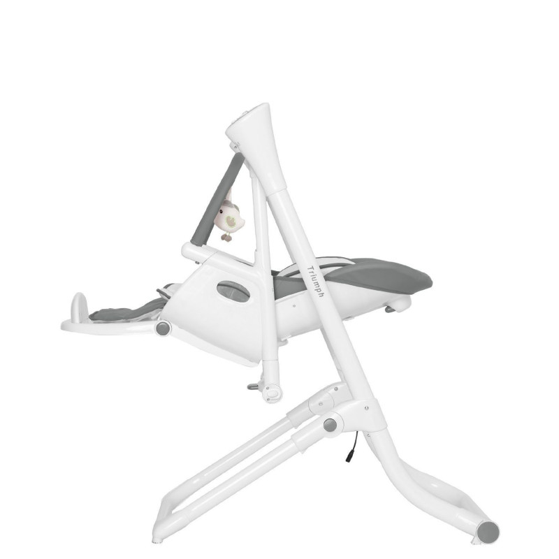Стілець-гойдалка CARRELLO Triumph CRL-10302 Palette Grey сенсорна панель /1/ MOQ