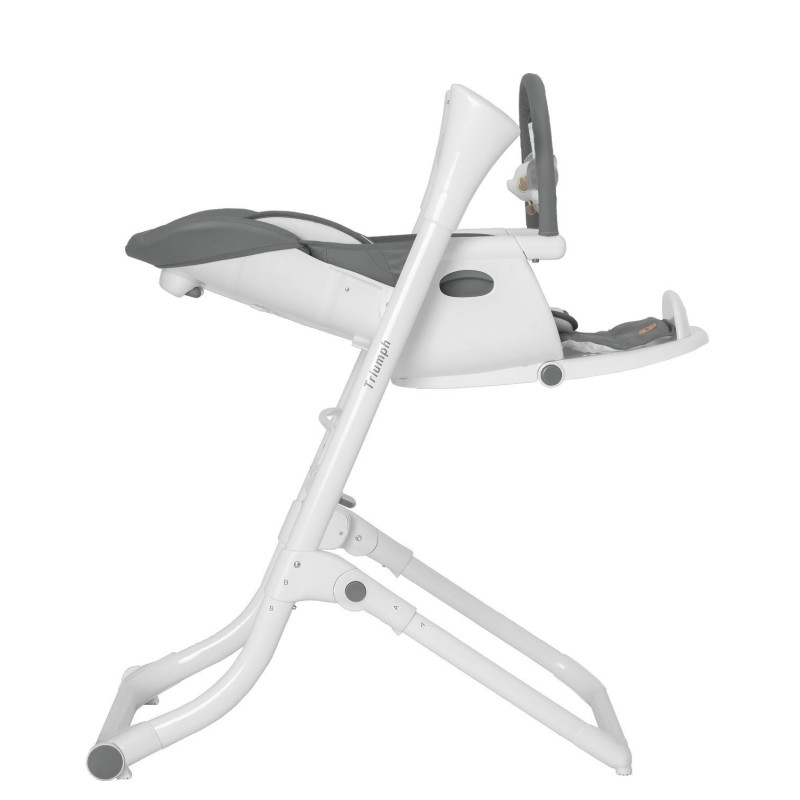 Стілець-гойдалка CARRELLO Triumph CRL-10302 Palette Grey сенсорна панель /1/ MOQ