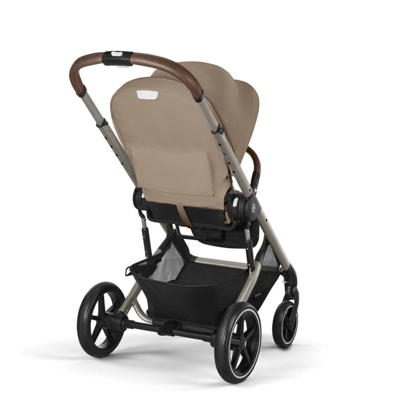 Коляска Cybex Balios S Lux Almond Beige (Taupe Frame)