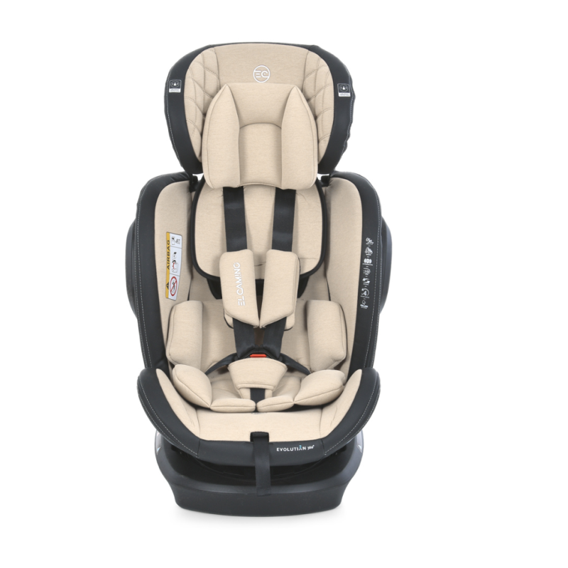 Автокрісло ElCamino ME 1045 EVOLUTION 2 360⁰ Natural Beige