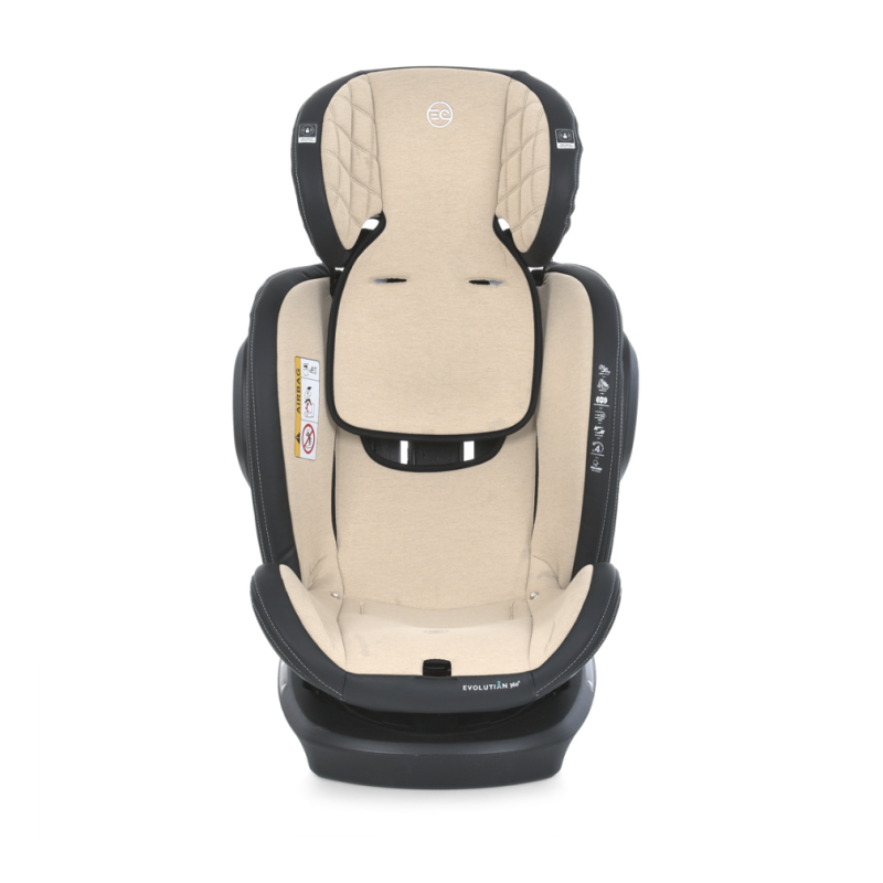 Автокрісло ElCamino ME 1045 EVOLUTION 2 360⁰ Natural Beige