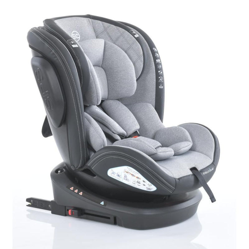 Автокрісло ElCamino ME 1045 EVOLUTION 2 360⁰ Royal Gray