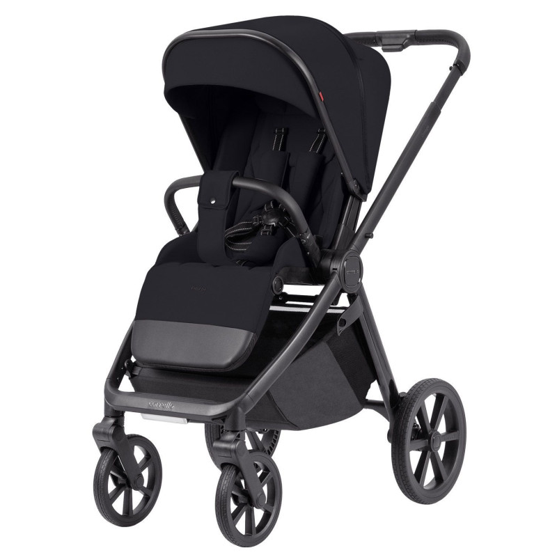 Коляска універсальна CARRELLO Omega CRL-6540/1 Cosmo Black (2in1) /1/