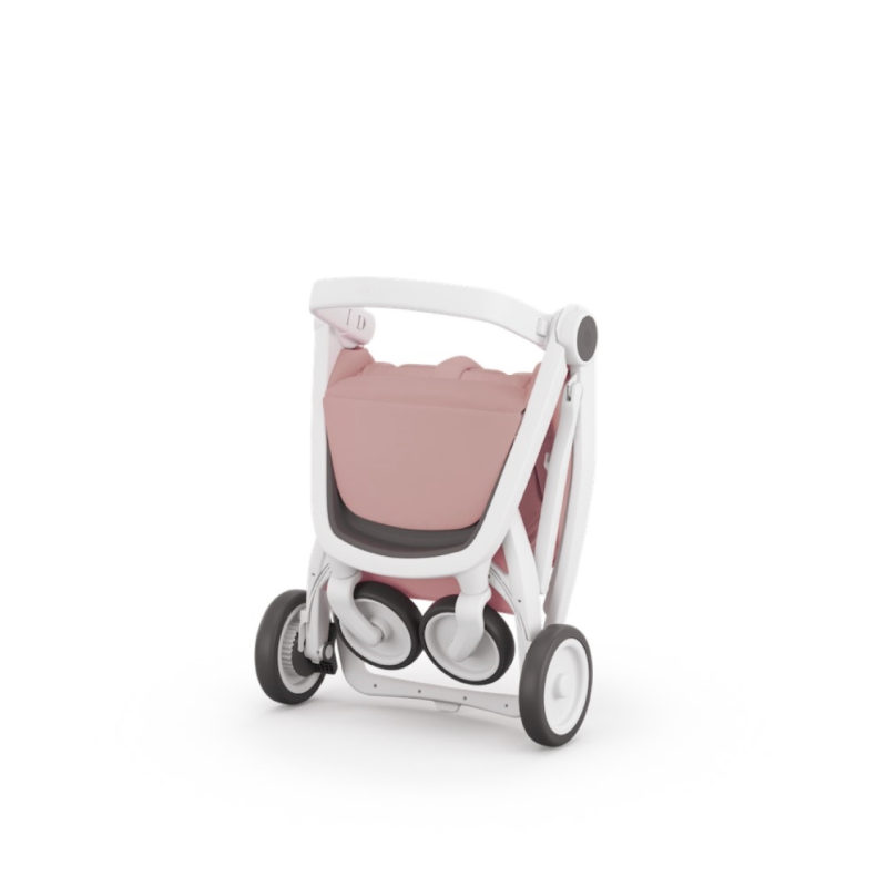 Дитяча прогулянкова коляска Greentom Upp Classic White / Blossom
