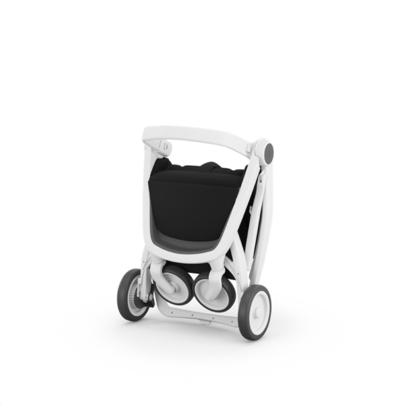 Дитяча прогулянкова коляска Greentom Upp Classic White / Black