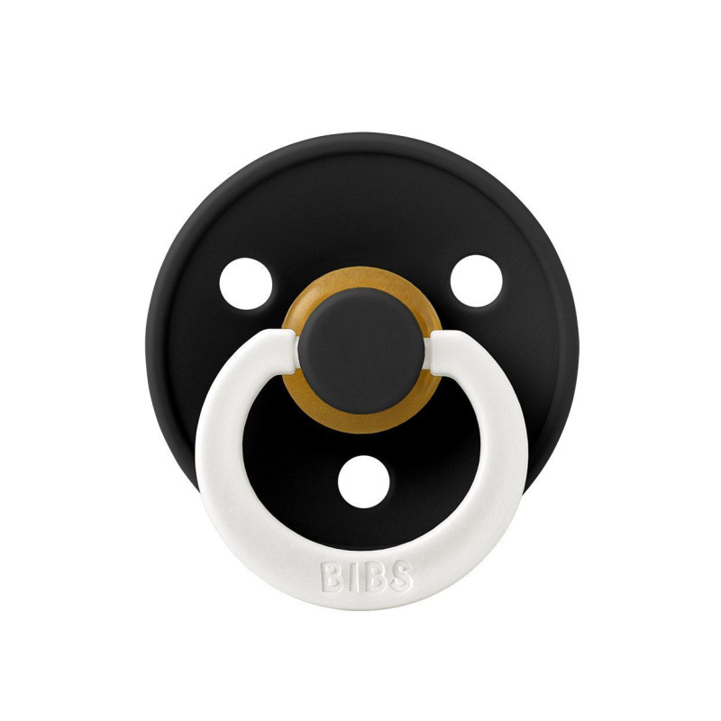 Пустушка Bibs Colour Latex Black Night/Glow розмір 3