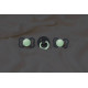 Пустушка Bibs Colour Latex Black Night/Glow розмір 3
