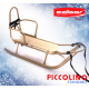 Санки Adbor Piccolino зі спинкою бежеві