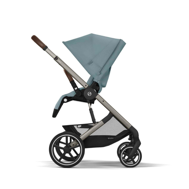 Коляска Cybex Balios S Lux Stormy Blue (Taupe Frame)